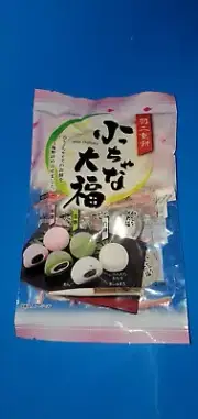 2 PACK KUBOTA CHICCHANA MINI DAIFUKU STEAMED RICE CAKE, 7.4 oz (210g) PER BAG