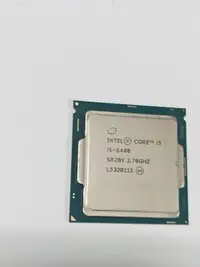 在飛比找Yahoo!奇摩拍賣優惠-電腦雜貨店→二手良品 Intel CPU i5 6400 1