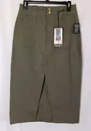 NWT Rachel Roy Intrigue midrise front split skirt stretch size 6/28