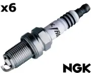 NGK Spark Plug Standard FOR Volkswagen Transporter 97-03 2.5(T4) Van BUR5ET x6