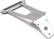 OFFSCH 6 String Tailpiece Bridge Archtop Guitar Guitar Tailpiece Silver