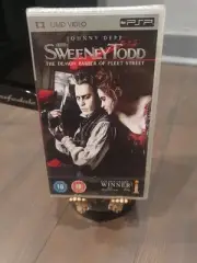 PSP UMD Johnny Depp Sweeney Todd The Demon Barber SONY NEW & SEALED Movie