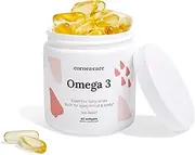 Cornea Care Triple Strength Omega 3 | Omega 3 Fish Oil Supplements | Fish Oil Omega 3 Supplements | Fish Oil Pills Omega 3 | Pure Omega 3 Fish Oil | Omega Fish Oil | 60 Softgels