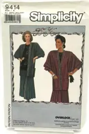Simplicity Pattern #9414 - Jacket, Top & Skirt (All Sizes Included)
