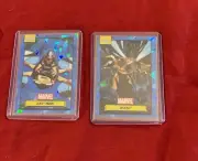 Topps Chrome 2024 Marvel Comics Sapphire ANT-MAN & WASP Refractor Base Card