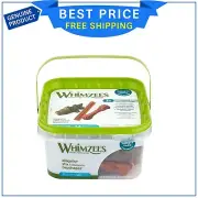New Whimzees Alligator/Brushzees/Stix Variety Value Box Dog Treats Small 56 Chew