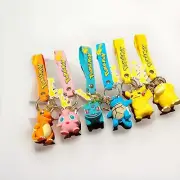 Pokemon Keychain And Keyring Cute Pikachu Bag Car Pendant