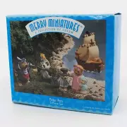 PETER PAN 5-Piece Set - 1997 Hallmark Merry Miniatures Fairy Tales - SEALED