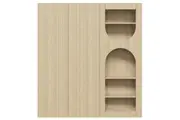 DD Asher 2 Door Cupboard with 5 Shelves