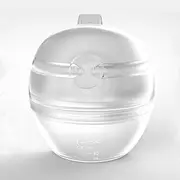 ACwiwil Breast Shell with Suction Milk Catcher Breastmilk Collector Nursing Cup Milk Saver for Breastfeeding Protect Cracked, Sore, Engorged, Reusbable, BPA Free Food Grade Soft Silicone (1 Shell)
