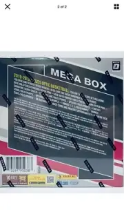 2019 Panini Donruss Optic Basketball Mega Box