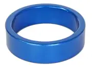 Headset Spacer 10mm x 1 1/8" NEW! Shim Anodized bike scooter xc dh bmx mtb BLUE