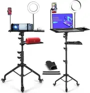 Projector Tripod Stand with Wheels Laptop Tripod Stand Projector Tripod