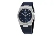Tissot T-Classic PRX Leather Strap Blue Dial Quartz T137.410.16.041.00 100M Men's Watch