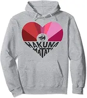 [Disney] Lion King Simba Hakuna Matata Heart Pullover Hoodie