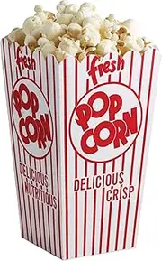 Regency RW325 Paperboard Popcorn Holder, 6-Pack