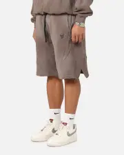 [The Anti Order] The Anti Order Apocalypse Sweat Shorts Sunfade Brown - Size L L Sunfade Brown