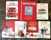 CHRISTMAS COOKBOOK MIX of 7 - Aust. Womens Weekly TASTE & Donna Hay (ALL NEW)