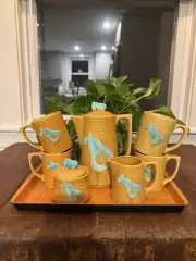 Vintage Pear Japanese Royal Sealey Tea Set (8)