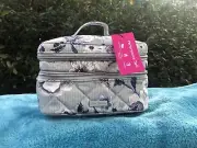 NWT Vera Bradley Iconic Jewelry Train Case, Park Stripe. MSRP $80.00