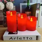 Flameless Led Candles Safety Candle Led Lightweight Home Decor (About 12.5cm)