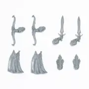 Warhammer High Elf Realms Elven Archers Champion Accessories [Bits]