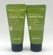 2X TONY MOLY The Chok Chok Green Tea Watery Cream 0.5 oz Ea Travel USA SELLER