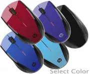 HP Comfortable Cordless Mobile Optcal Wireless Mouse for Notebook Laptop Desktop