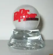 DR PEPPER SODA LOGO ON COLLECTOR MARBLE