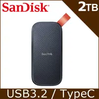 在飛比找PChome24h購物優惠-SanDisk E30 2TB 2.5吋行動固態硬碟 (G2