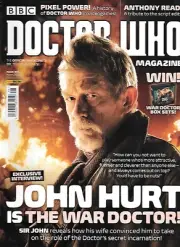 DOCTOR WHO MAGAZINE 496 (March 2016) John Hurt interview
