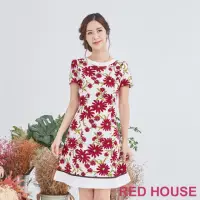 在飛比找momo購物網優惠-【RED HOUSE 蕾赫斯】小雛菊洋裝(共2色)