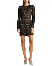 Zac Posen Bodycon Lace Mini Dress