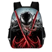 Superhero Venom Schoolbag Travel Backpack Shoulder Bag Black Primary Mochilas Gift for Kids Students 1 13 inch