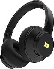 Monster Mission 100 Bluetooth Headphones, On Ear Headphones with Immersive Bass, Crystal Clear Call, 40H Playtime, Bluetooth 5.4, Comfortable Fit Wireless Headset for Travel Work