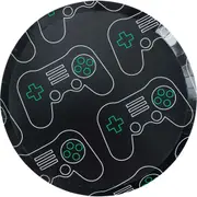 Ginger Ray Game On Large Paper Plates (Pack of 8)