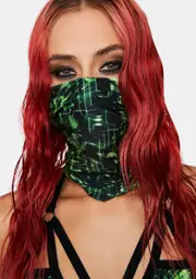[The Lyte Couture] Cyber Grid Dust Face Mask