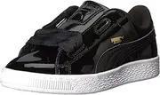 [PUMA] Girls' Basket Heart Patent