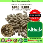 100-500 CAPSULES Foeniculum Vulgare Adas Fennel @600mg for Health