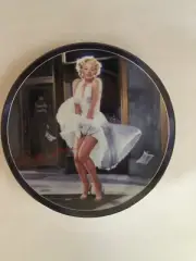 Marilyn Monroe Collector Plate Silver Screen Collection Set Of 3
