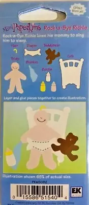 EKSuccess MINI PaperKins Paper Dolls - Rock-a-Bye Richie - PKMS082 - NEW