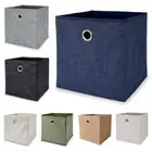 Collapsible Storage Cubes Box Foldable Organiser Bin Box for Books Toys Clothes