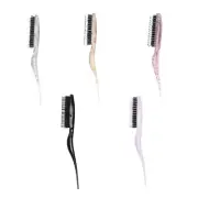 Pointed Tail Hair Comb Hairdressing Brush Barber Comb Salon Hairdresser