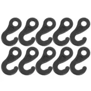 10 Pcs Tent Hook Outdoor Camping Windproof Travel for Pole Hooks