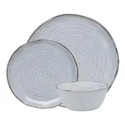 Ecology Ottawa 12 Piece Stoneware Dinner Set Orchid