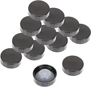 HONITANO 12Pcs Screw Caps for Bottles Airtight Plastic Lids for Wine Jugs Reliable Seal Design for Preventing Liquid Leakage for Home Brewing and Storage