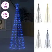 Christmas Tree Light with Spikes Xmas Tree Decoration Holiday Ornament vidaXL