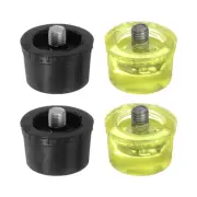2 Set Mallet Hammer Replacement Heads 1.6" Dia for Wood Flooring Installation