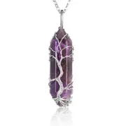 Hexagon Column Charm Anniversary Hanging Pendants Crystal Charms Decorations