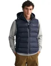 [Gant] Arcive Cloud Vest in Evening Blue